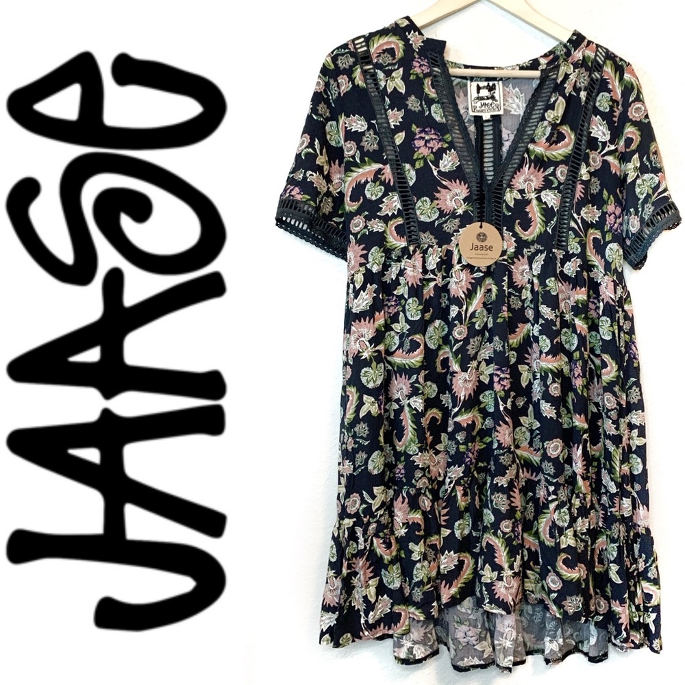 Jaase Australian Boho Floral Mini Dress